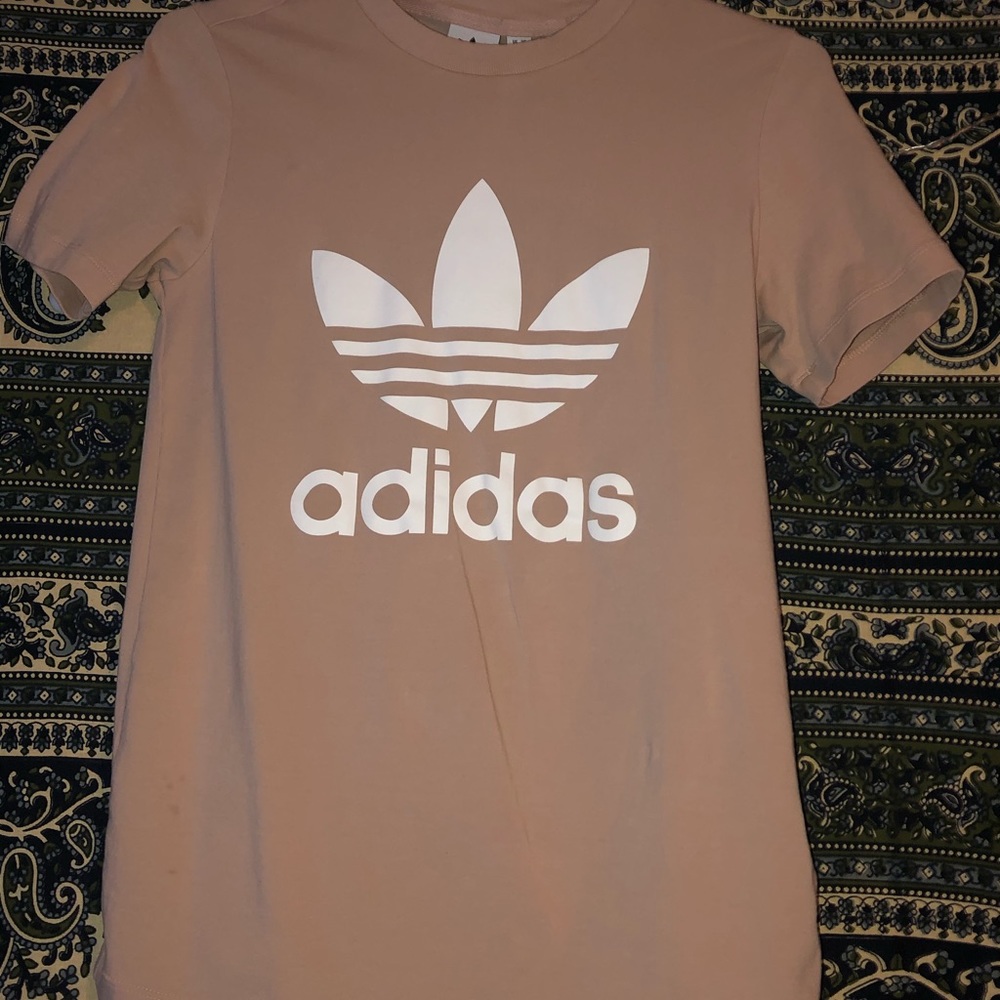 adidas tan shirt